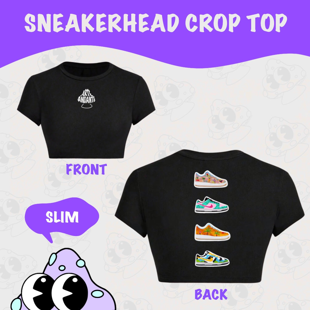 SNEAKERHEAD CROP TOP