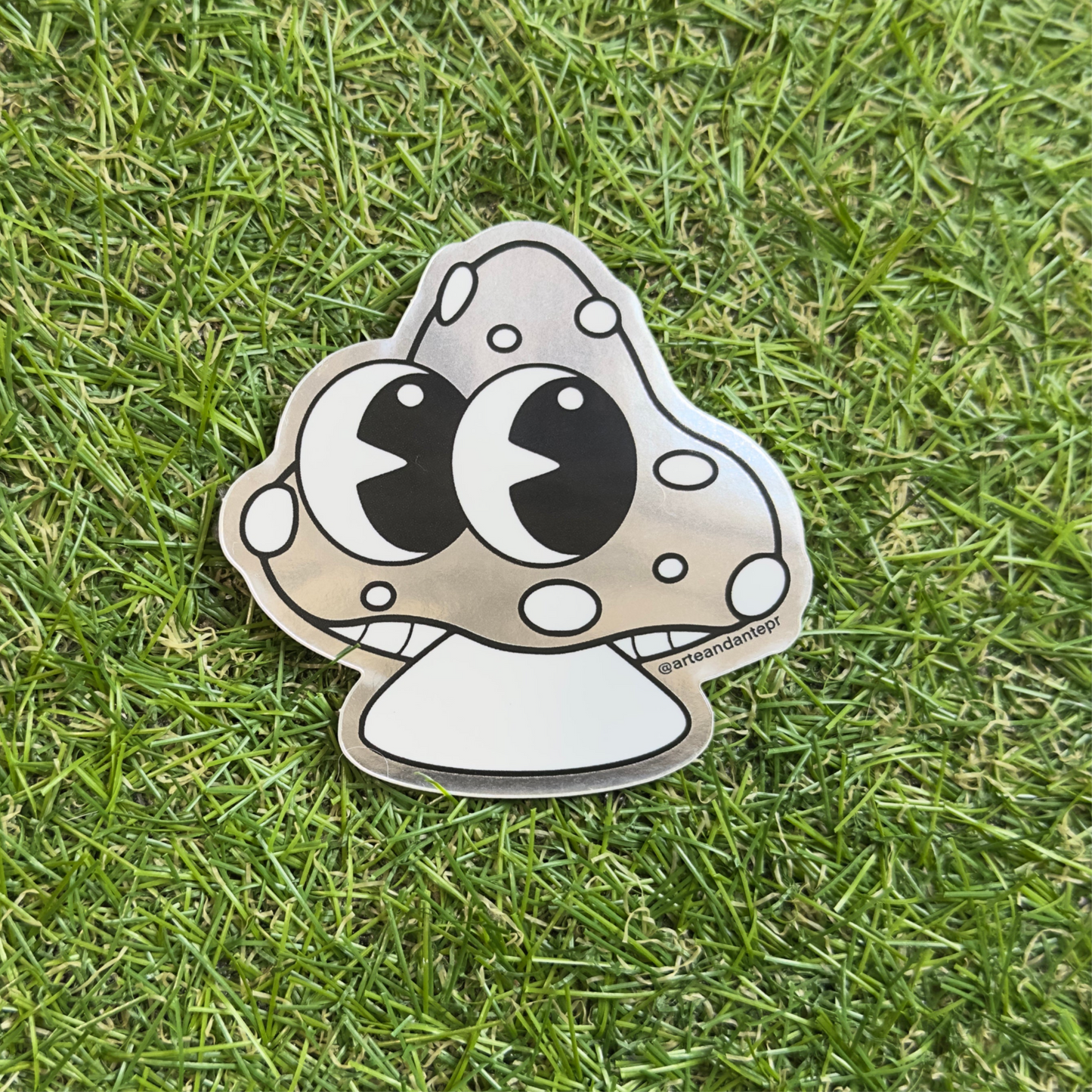 SILVER CHAMBI STICKER